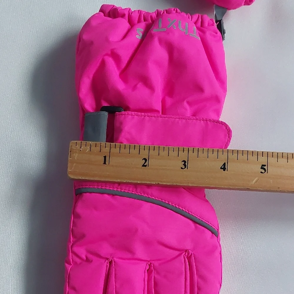 ThxToms Warm Gloves Winter Waterproof ‎ Snow Girls M 7-10 Years